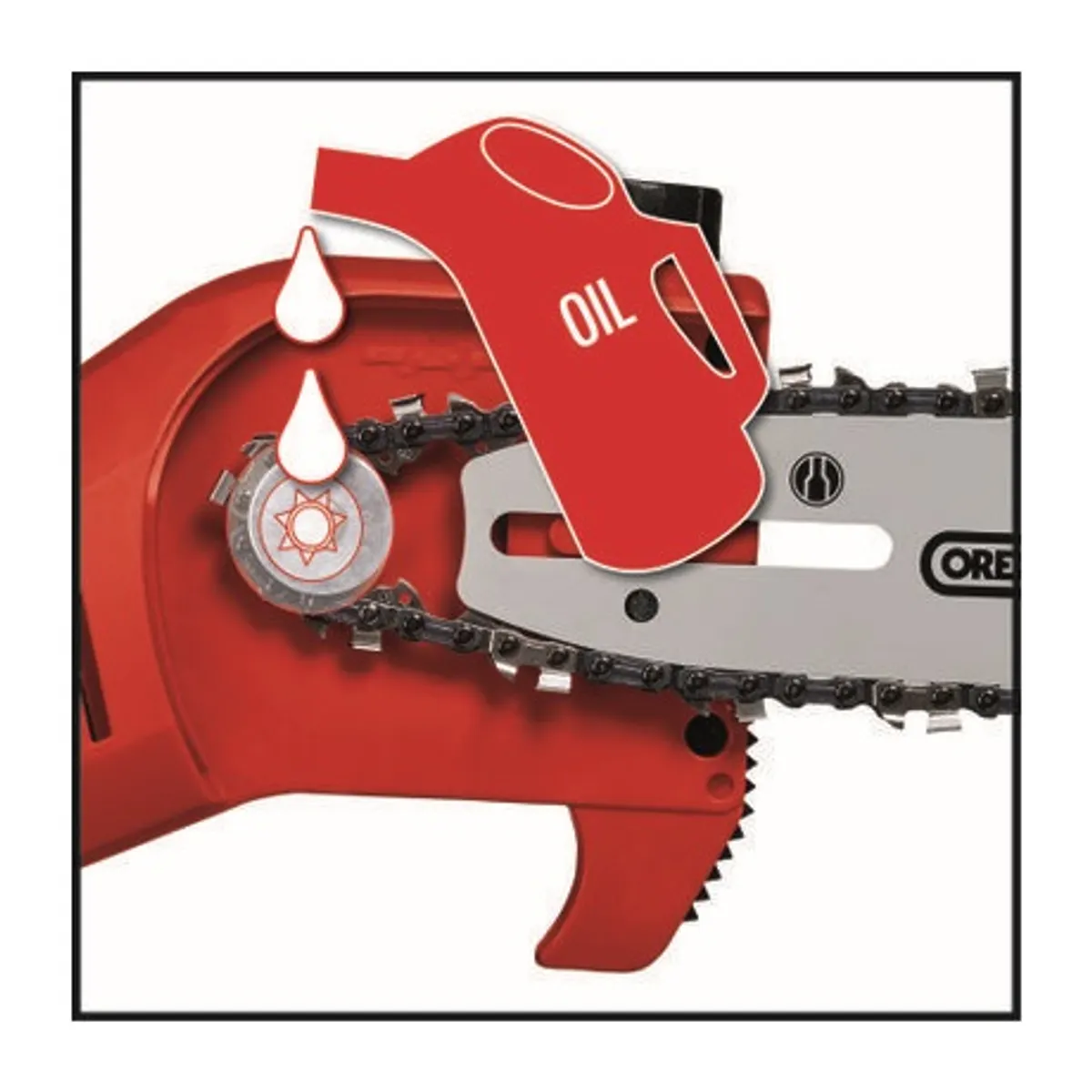 Einhell GC-LC 18-20 LI T - SOLO akkus magassági ágvágó hosszabbítónyél dönthető fej 30 fokban #5