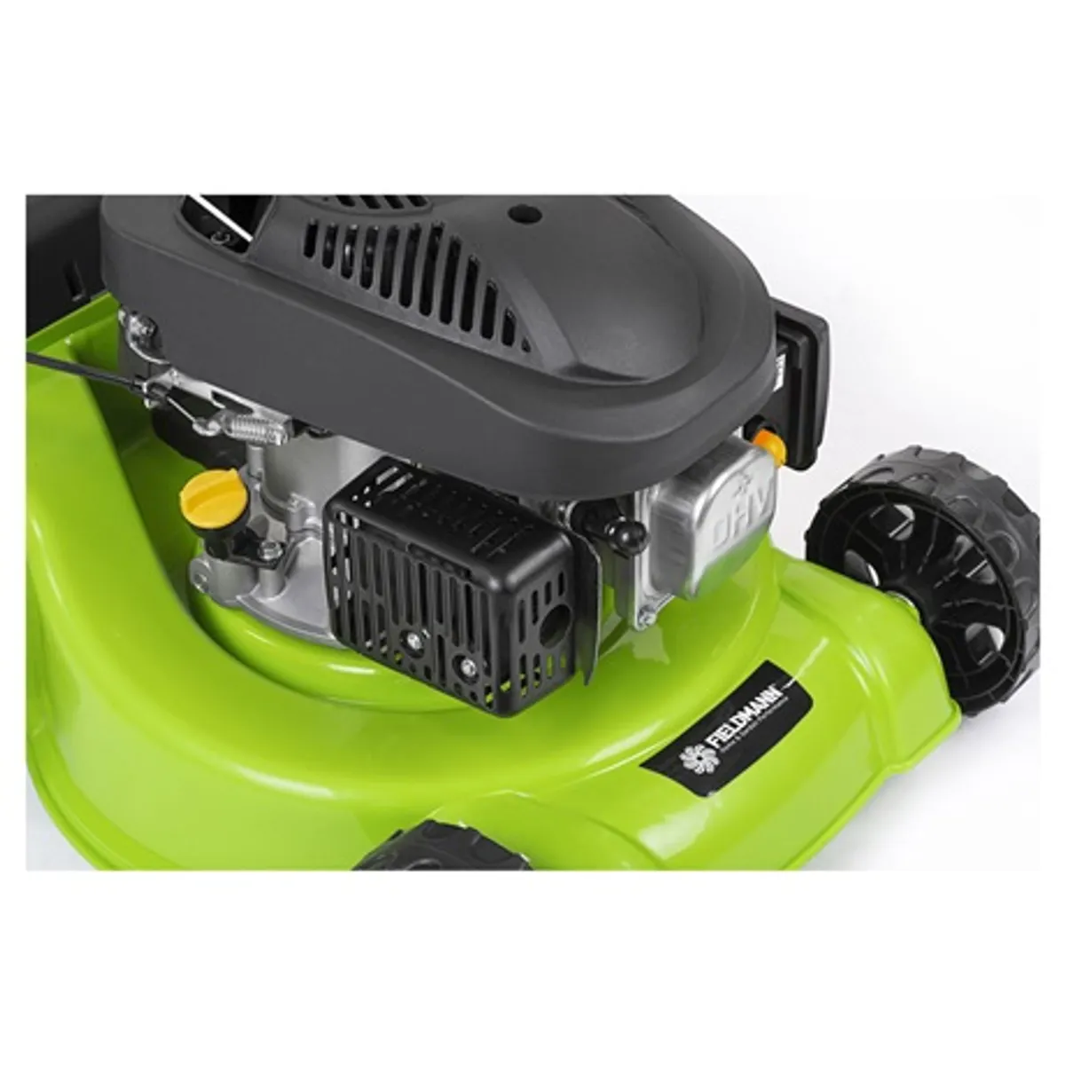 Fieldmann FZR 4003-79BH Fűnyíró benzines OHV 99 cm3 2,0 kW 40 cm vágás 25-40-55 mm 40 l gyűjtőkosár összecsukható fogantyú #8
