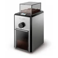 Delonghi KG89 kávéőrlő 120 g kapacitás finom-közepes-durva őrlés állítható mennyiség átlátszó kivehető őrölt tartály kettős biztonsági rendszer #1