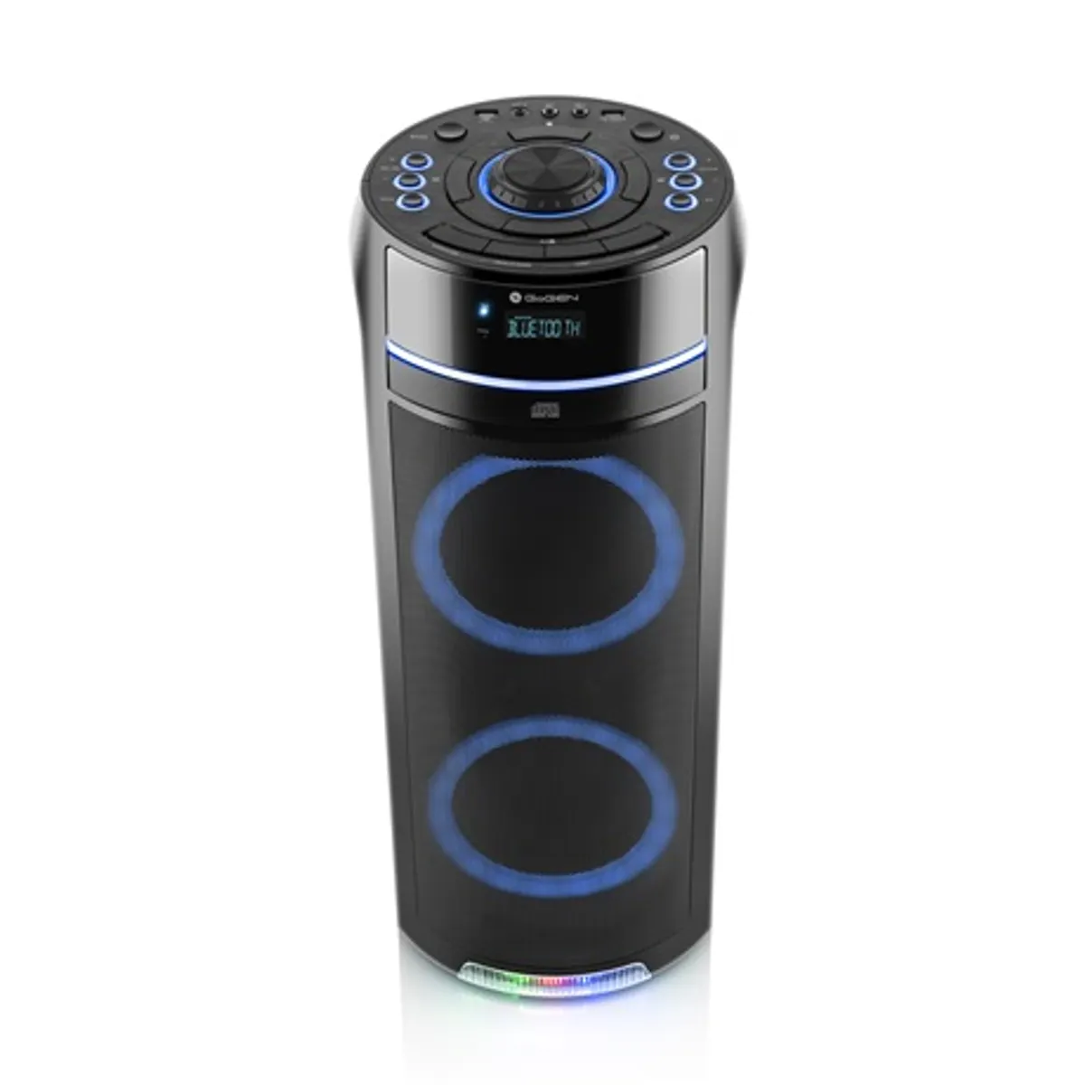 Gogen BPS736CD party hangfal 90 W bluetooth cd usb aux fm tuner 30 előre beállított eq basszus kiemelés led háttérvilágítás 22 óra #5