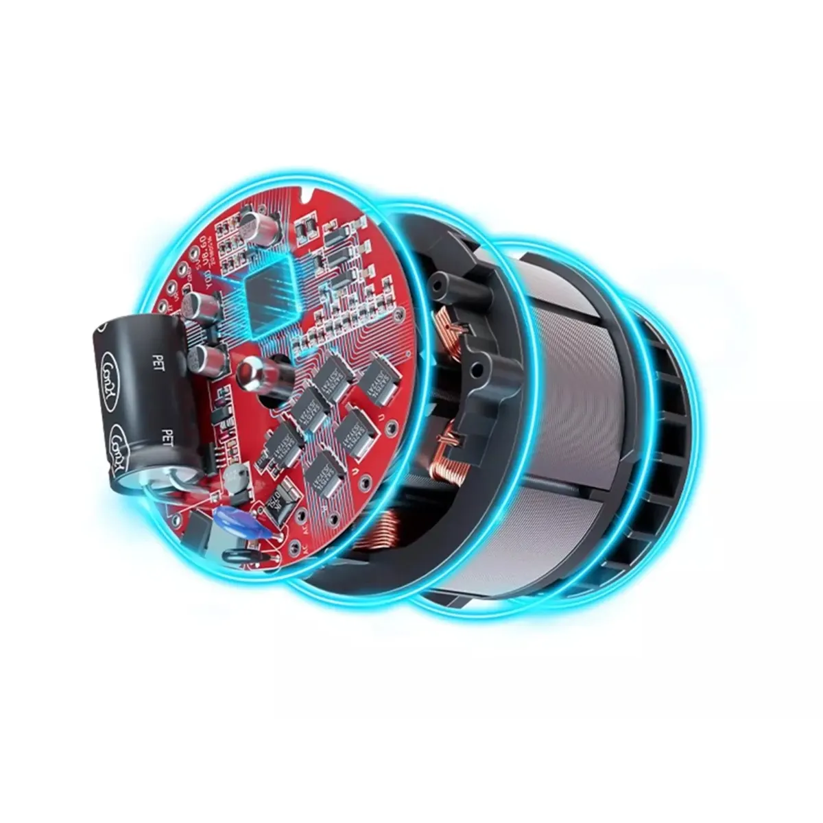 Einhell GP-CM 36/450 (2X4,0AH) AKKUS FŰNYÍRÓ Power X-Change kefe nélküli motor 38 cm vágás 45 L gyűjtő 25-75 mm #6