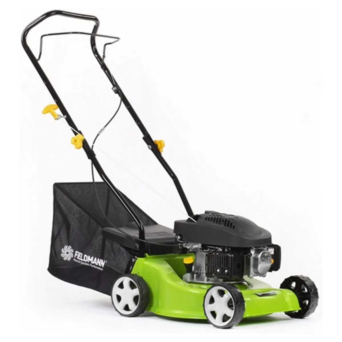 Fieldmann FZR 4003-79BH Fűnyíró benzines OHV 99 cm3 2,0 kW 40 cm vágás 25-40-55 mm 40 l gyűjtőkosár összecsukható fogantyú #9