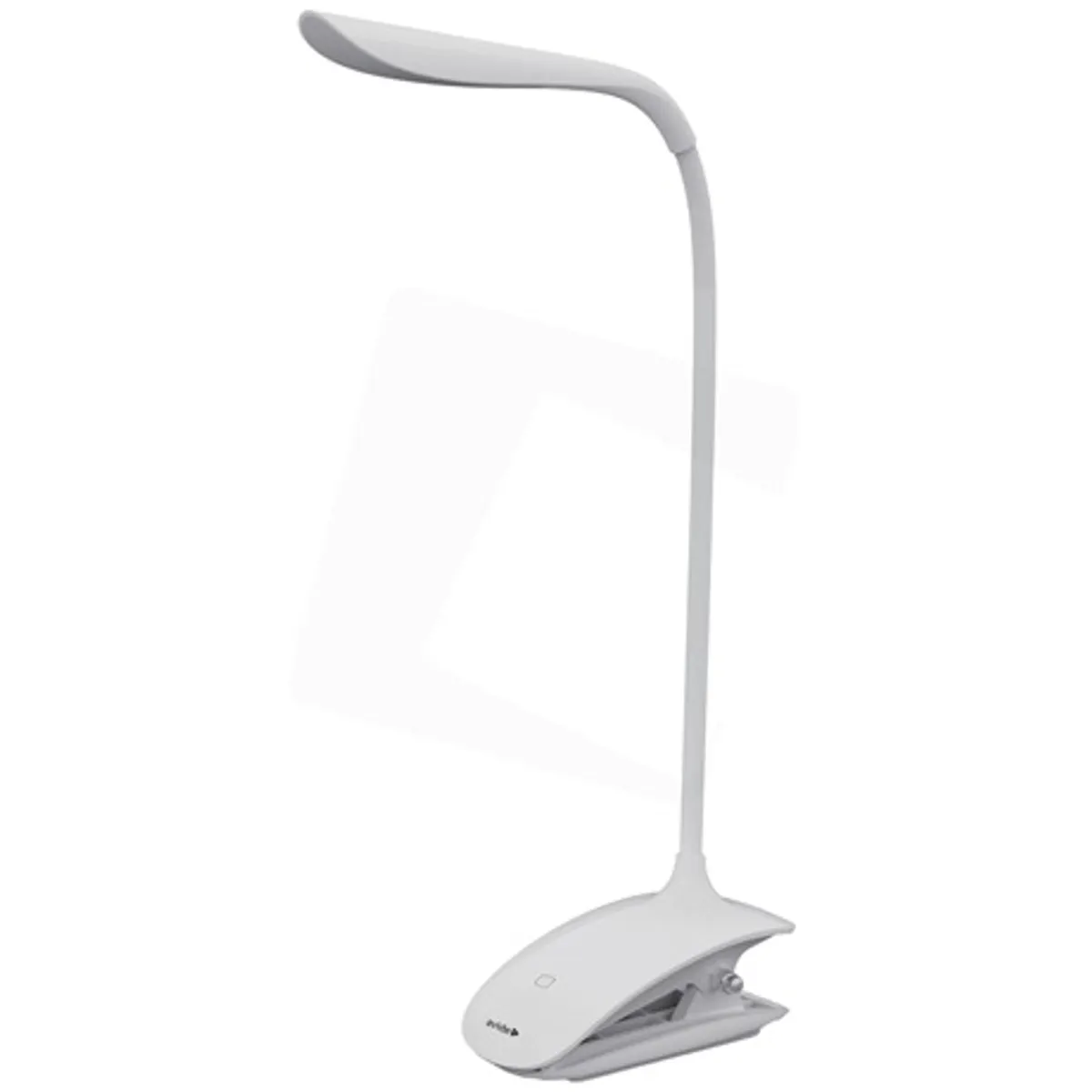 Avide ABLDL-CLIP-1.5W csíptethető LED asztali lámpa fehér beépített akkumulátor 1,5W CW 6400K 170 fok SMD2835 #2