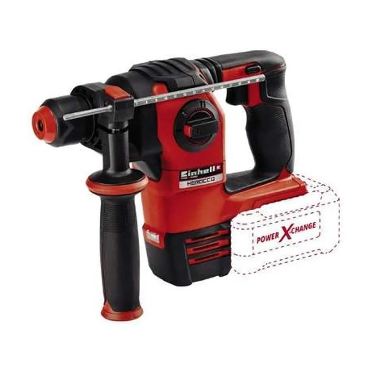 Einhell HEROCCO - SOLO Ütőfúró SDS Plus 18 V 2,2 J 0-1200 fordulat perc 0-5500 ütés perc led világítás mágneses bit adapter #1