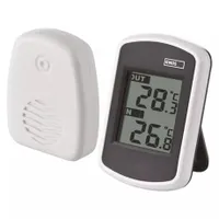 Emos E0042 vezeték nélküli digitális hőmérő külső -40 °C és +60 °C, belső 0 °C és +60 °C, felbontás 0,1 °C, hatótávolság 100 m, frekvencia 433 MHz #2
