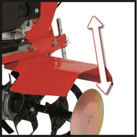 Einhell GC-MT 2560 LD benzines kapálógép 150 cm3 2500 W 60 cm 26 cm 6 pengék #5