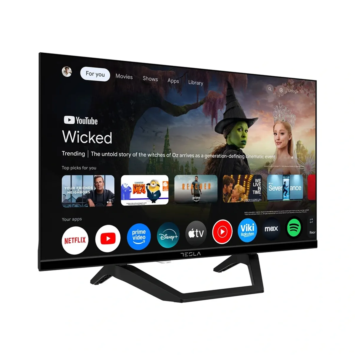 Tesla 24E655BHS E655 Google TV LED 24\" HDMI 3xUSB DVB-T T2 C S2 #4