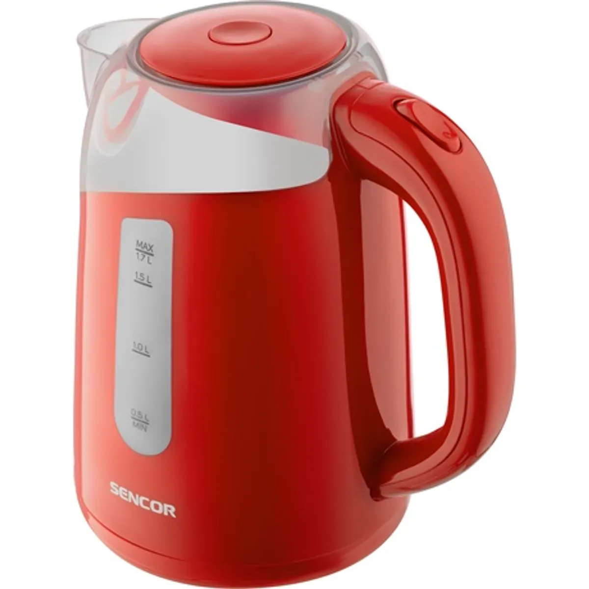 Sencor SWK 1704RD vízforraló 1,7 l 2200 W 360° STRIX piros #7