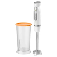 Sencor SHB4358WH-EUE3 Botmixer 800 W 2 sebesség 4 rozsdamentes acél kés titán bevonattal 700 ml keverőpohár #2