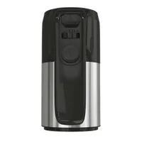 Tesla MX301BX kézi mixer 300W 5 fokozat turbo krómozott habverő és horoggal fekete-inox #7