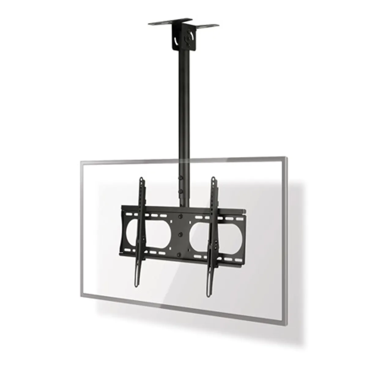 Nedis TVCM1350BK mennyezeti TV-tartókonzol 42-65" 360 fok forgatás 15 fok döntés max 45 kg VESA 100x100-600x400 #1