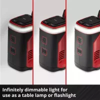 Einhell TE-ES 18 150 1 Li-C-Solo akkumulátoros energiaállomás Power X-Change #5
