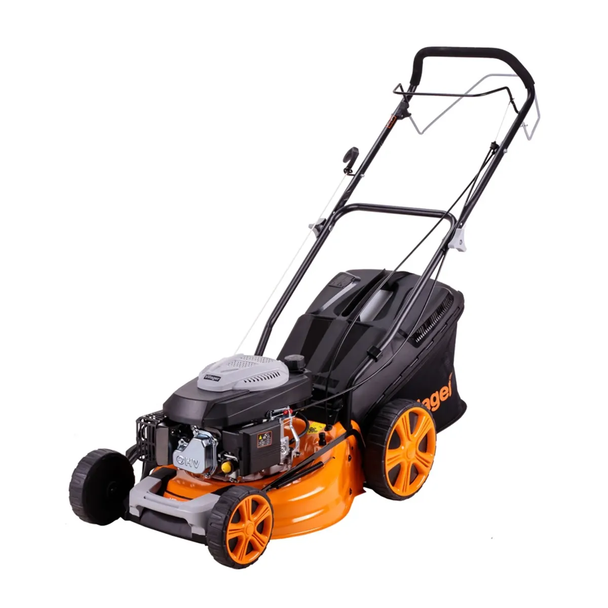 Villager PRIME 4111 T benzin fűnyíró 146 cm3 2.6 kW önjáró 457 mm vágás 25-75 mm 50 L gyűjtő acél váz #2