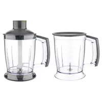 SENCOR SHB5600GGEUE3 botmixer szett 1200 W 20 fokozat titanium quad blade technológia 800 ml mixelő edény 1250 ml aprító edény #9