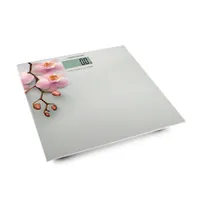 Esperanza EBS010 Orchid fürdőszobai mérleg 180 kg 100 g LCD 70x34 mm 6 mm edzett üveg platform automatikus kikapcsolás #1