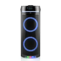 Gogen BPS736CD party hangfal 90 W bluetooth cd usb aux fm tuner 30 előre beállított eq basszus kiemelés led háttérvilágítás 22 óra #2