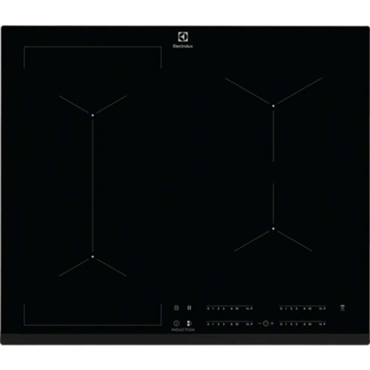 Electrolux EIV634 beépíthető indukciós főzőlap 4 zóna bridge hob2hood powerboost edényfelismerés #1