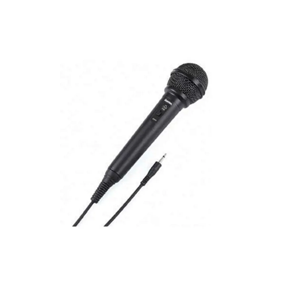 Hama 46020 DM20 dinamikus mikrofon kardioid 600 ohm -75 dB 100 Hz-10 kHz 2,5 m 3,5 és 6,35 mm csatlakozó fekete #1