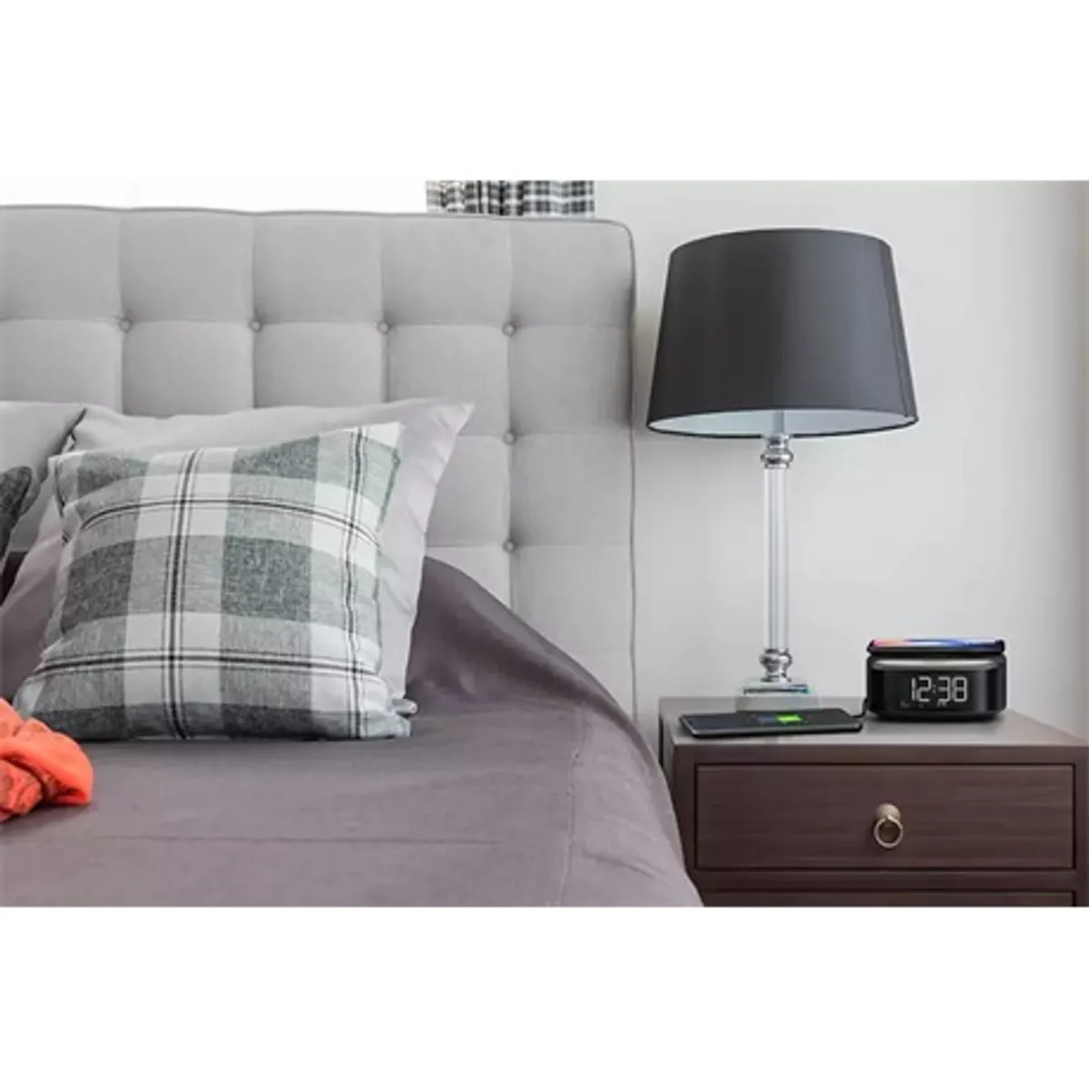 Philips TAR7606/10 Tar7606/10 Qi töltő, Bluetooth streaming, FM rádió, 20 állomás, kettős ébresztés, elalváskapcsoló, időszinkron #3