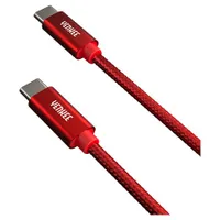 Yenkee YCU C101 RD USB-C töltő- és adatkábel 1,0 m piros 3 A 60 W