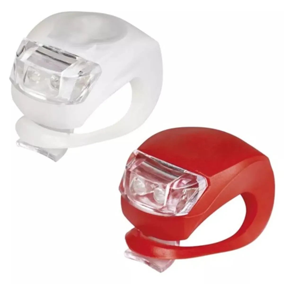 Emos P3921 LED kerékpárlámpa szett fehér és piros 10 lm 13 m IP43 3 mód 2x CR2032 #2
