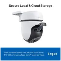 TP-Link TAPO C510W Tapo C510W 2K 2304x1296 IP65 kültéri kamera 360 fok kétirányú hang #3