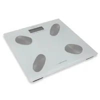 Esperanza EBS022W Cha-Cha személymérleg 180 kg 0,1 kg osztás 4 db magas pontosságú szenzor testzsír test víz izom memória 12 felhasználó #1