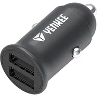 Yenkee YAC 2012 duális USB autós töltő 12-24 V bemenet 5 V 2 A kimenet 20 W