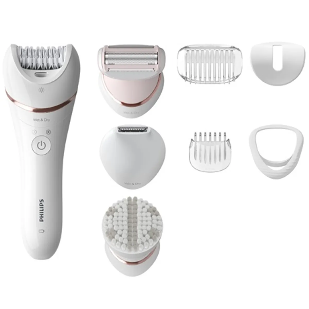 Philips BRE735/00 Satinelle Advanced nedves és száraz epilátor vezeték nélküli 2 sebességfokozat extra széles epilálófej Opti-light #2