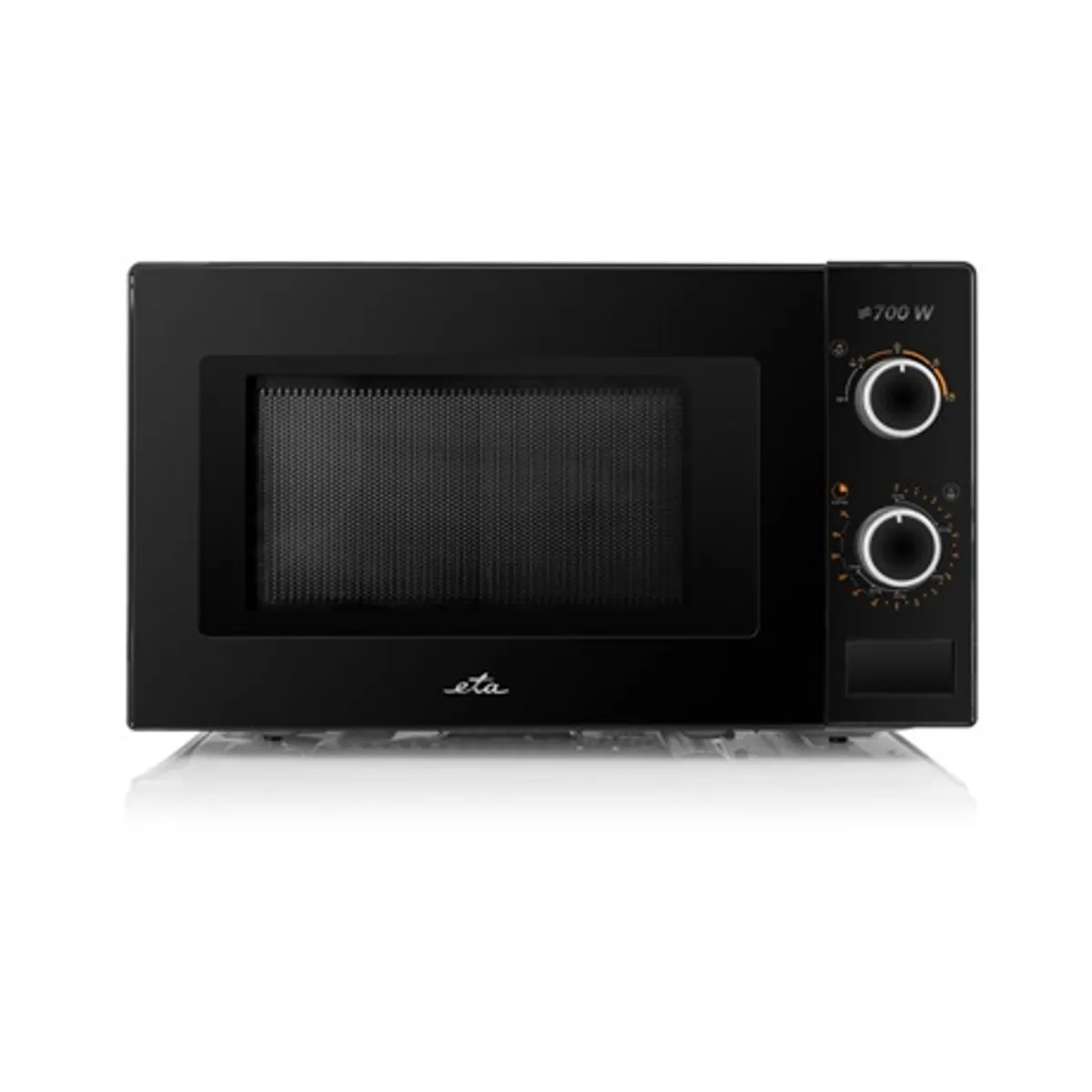 Eta 020990010 Mikrohullámú sütő, 700 w, 20 l, 255 mm forgótányér, 5 fokozat, időzítő 35 perc, olvasztás melegítés főzés, 5 év garancia magnetronra #2