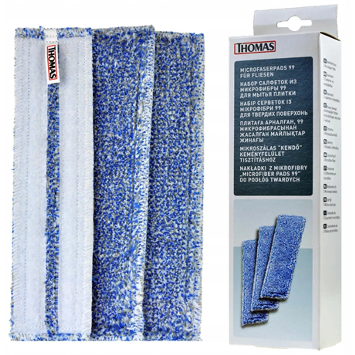 Thomas 787248 MICROFIBER PADS HARD FLOOR FELMOSÓ BETÉT KEMÉNYPADLÓHOZ 3 db #1