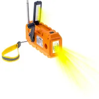 Adler AD1197 napelemes készülék FM/AM vevő USB töltés dinamó töltés SOS 3,5 mm jack #4