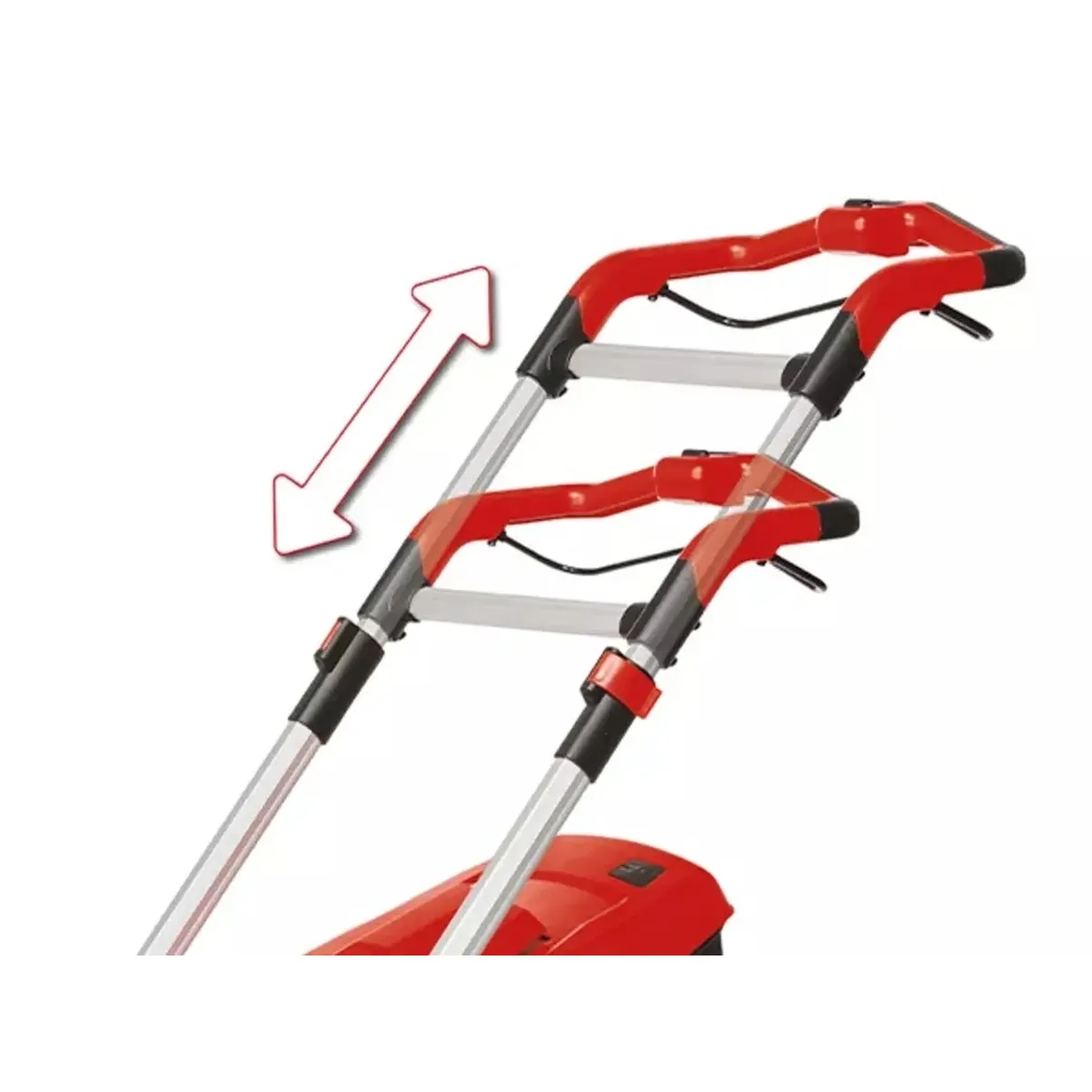 Einhell GP-CM 36/450 (2X4,0AH) AKKUS FŰNYÍRÓ Power X-Change kefe nélküli motor 38 cm vágás 45 L gyűjtő 25-75 mm #4