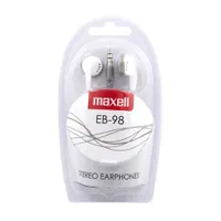 Maxell EB-98WH Fülhallgató 3,5 mm jack 1,2 m kábel fehér impedancia 32 ohm frekvencia 20Hz-23kHz érzékenység 95 dB #2