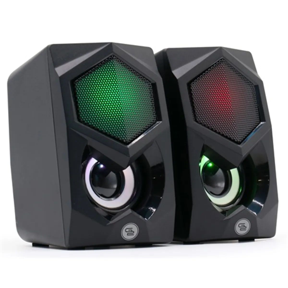 Gogen PSU104 pc hangszóró 2x3 W 200 Hz-16 kHz rgb 3,5 mm bemenet USB 5V-1A 72x82x120 mm #3
