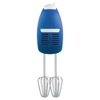 Sencor SHM 5402BL KÉZI MIXER 200 W 5 fokozat Turbo rozsdamentes acél habverő és dagasztószárak fehér-kék #4