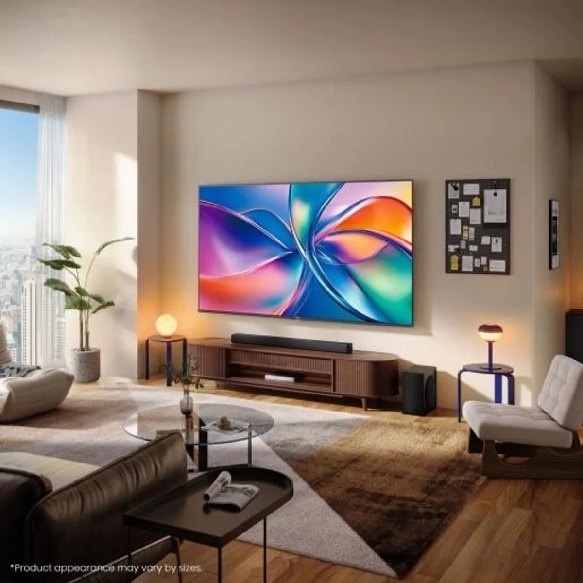 Hisense 43E7Q E7Q QLED 4K HDR Dolby Vision Atmos AI 4K Upscaler AI Smooth Motion VRR ALLM Játék mód VIDAA #9