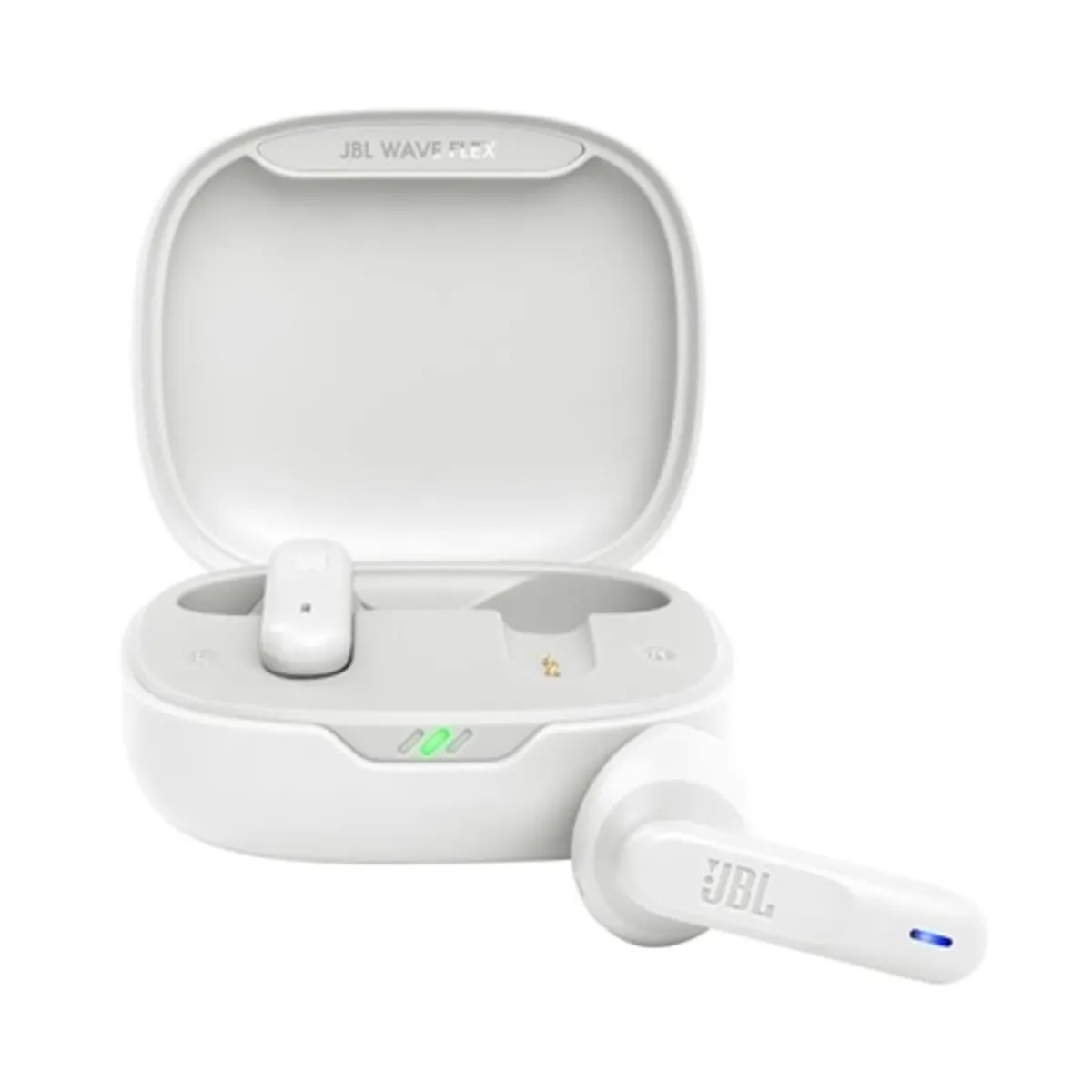 Jbl WAVE FLEX FEHÉR Fülhallgató Bluetooth mély basszus vízálló 32 óra akkumulátor-üzemidő gyorstöltés 10 perc 2 óra #1