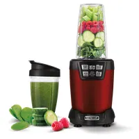 Sencor SNB6601RD nutridrink turmixgép pulse blend extra blend 1200 W 0,8 L 1,0 L Tritan BPA mentes titán bevonatú rozsdamentes acél kés #1