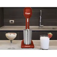 Beper BP.690 tejhabosító és shake készítő 2 sebességfokozat 100W rozsdamentes acél pohár 500 ml mércével #5
