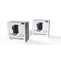 Hauser CE-940B kapszulás kávéfőző 20 bar 0,9 l víztartály Nespresso és Dolce Gusto kompatibilis őrölt kávé használható 7 fokozatú adagolás automatikus kikapcsolás 3 év garancia #4