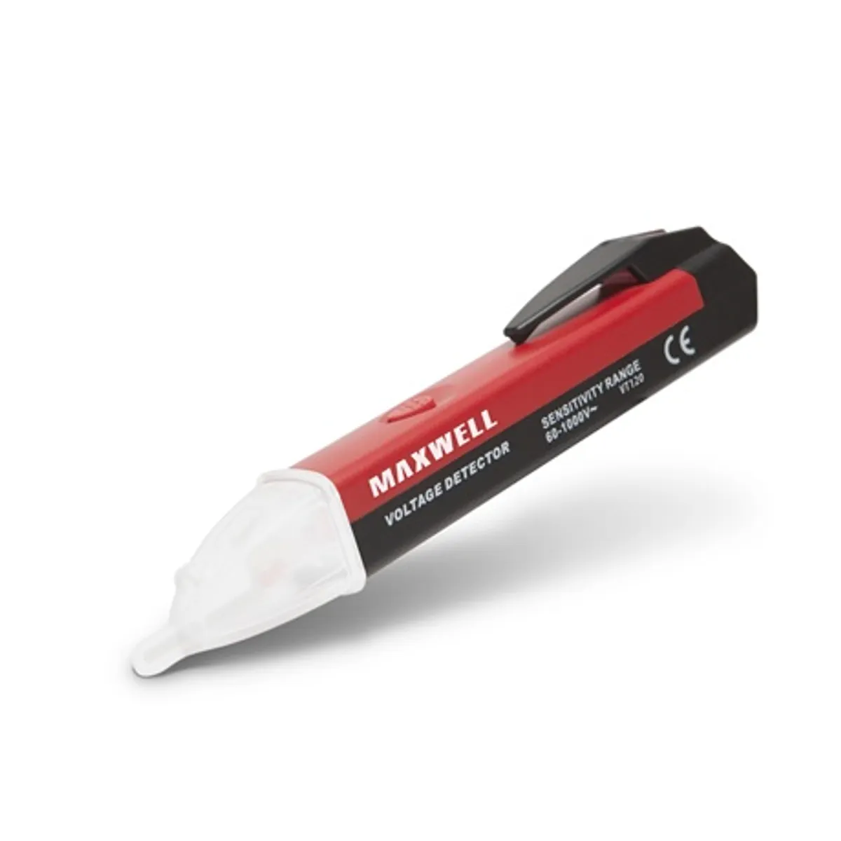Maxwell-Digital 25818 Érintés nélküli feszültség detektor LED fény és hangjelzés 90-1000V AC CAT II 1000V toll forma 2xAAA #1