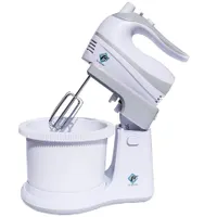 FG FS413 Tálas mixer 300-500 W 5 fokozat turbó 2 habverő 2 dagasztó biztonsági kiengedő gomb #1