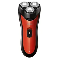 Sencor SMS4013RD borotva piros vezeték nélküli 3 fejű borotvafej NiMH akkumulátor 600 mAh 75 perc 8 óra töltés LED töltésjelző indításgátló 220-240V