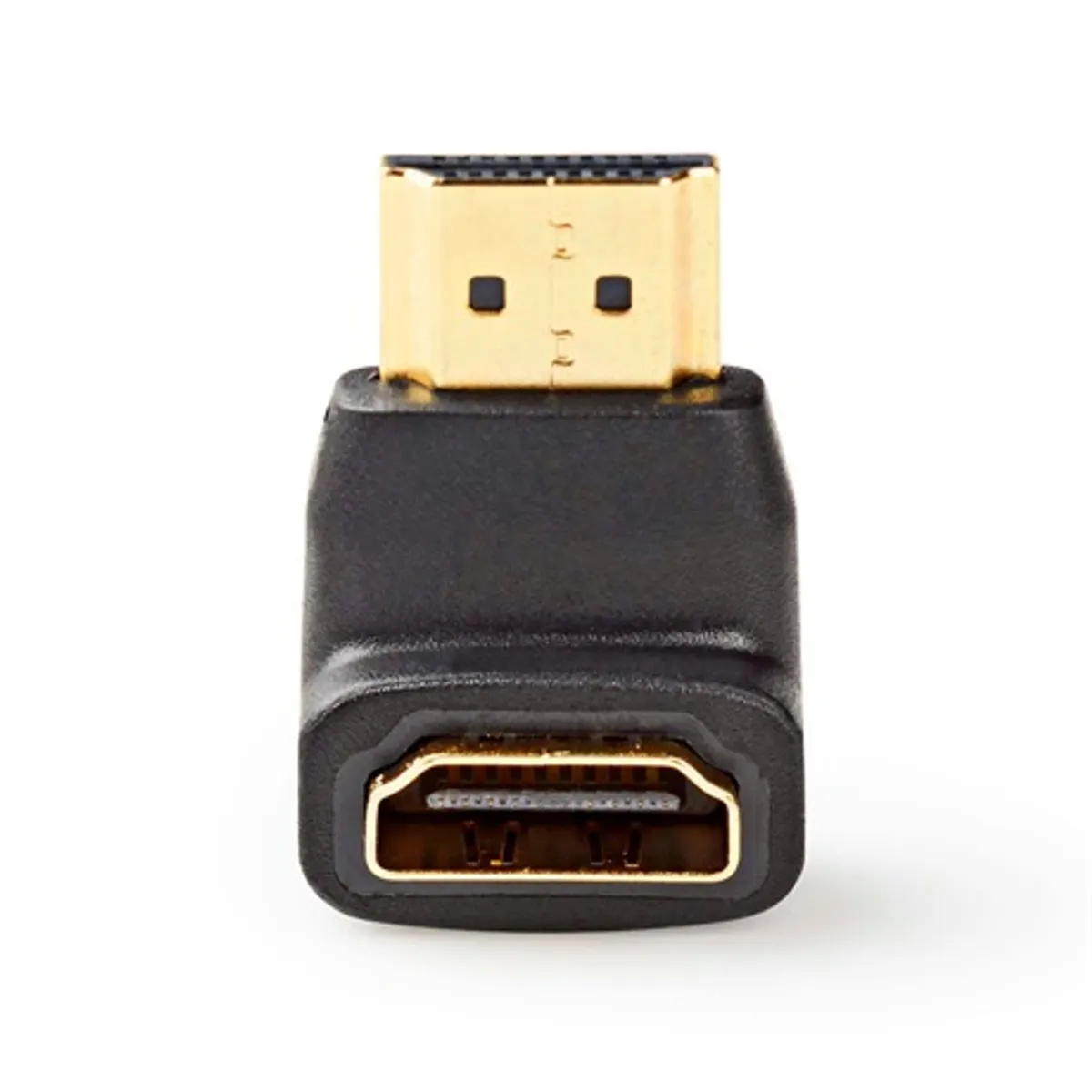 Nedis CVGB34901BK hdmi 90 fokos adapter aranyozott fekete #4