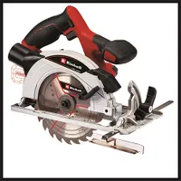 Einhell TE-CS 18/165-1 LI - SOLO Akkumulátoros kézi körfűrész 165 mm, 4200 min-1, LED világítás, porelszívó, szerszám nélküli beállítás #3