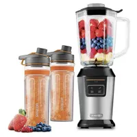 Sencor SBL 7550SS Smoothie készítő 800 W rozsdamentes acél pengék BPA mentes Tritan palackok #1