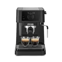 Delonghi EC235.BK eszpresszó kávéfőző 15 bar 1 l víztartály rozsdamentes acél bojler gőzkar ESE pod kompatibilis 1 és 2 adagos szűrők #2