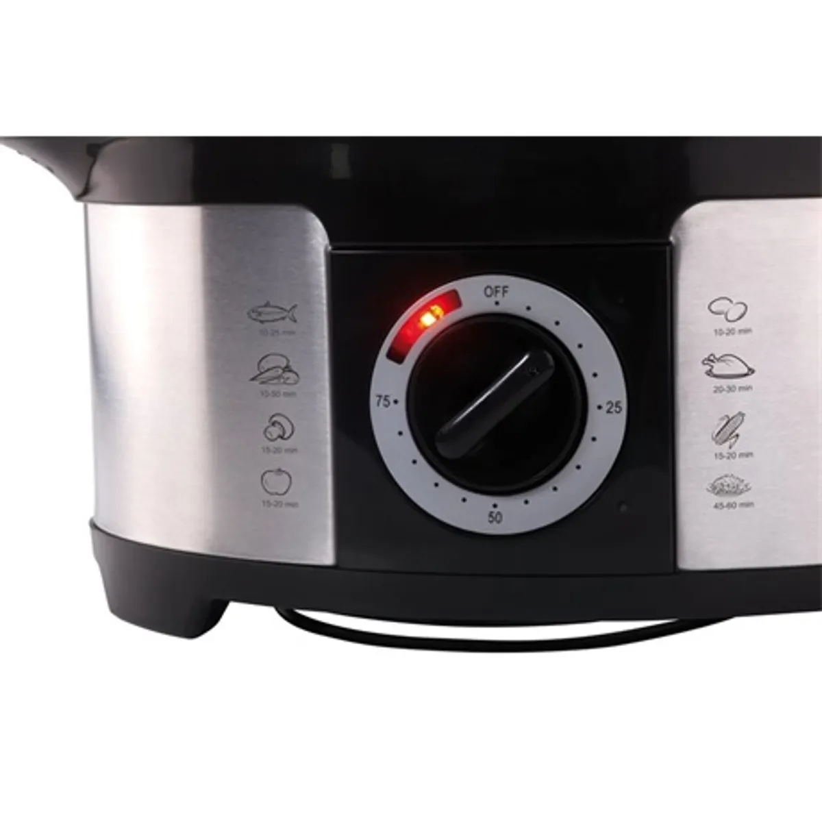 Eta 013490000 Steampot ételpároló 3 év garancia fűtőtestre 12,25 l 1,5 l rizs főző tál tojás főző tartozék 75 perc időzítő 1000 W #4