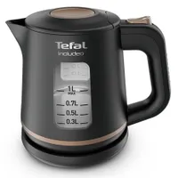 Tefal KI533811 Includeo vízforraló 1L fekete 360 fokos talp LED bekapcsoló #1